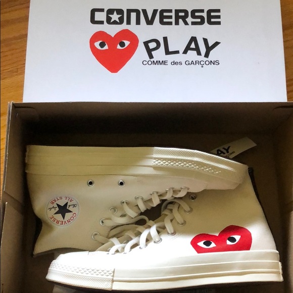 bloomingdales comme des garcons converse